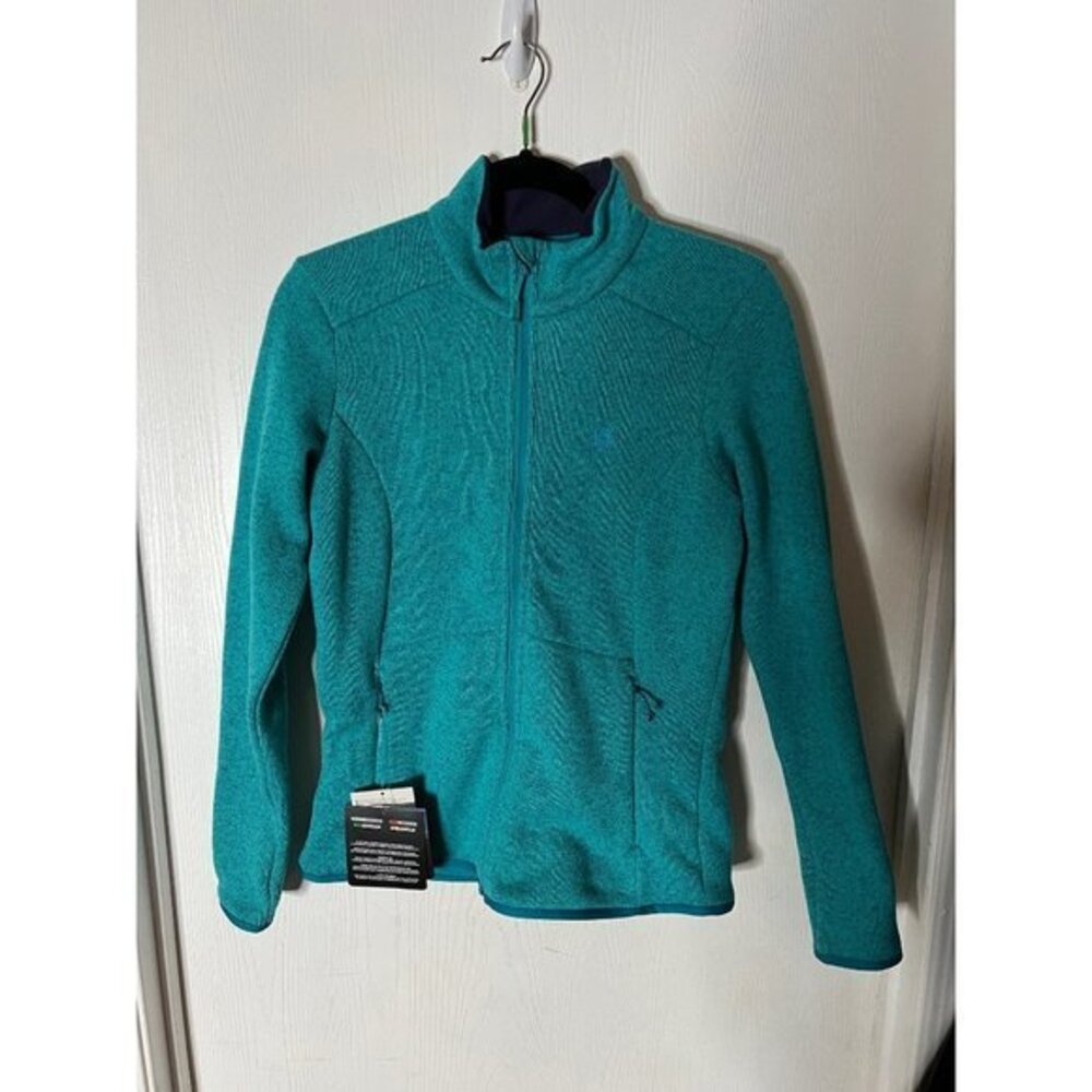 NWT Saloman Teal Full Zip Insulated Jacket Size Medium